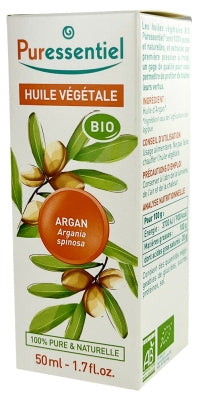 Puressentiel Organic Argan Vegetable Oil (Argania Spinosa) 50Ml