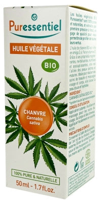 Puressentiel Organic Hemp Vegetable Oil (Cannabis Sativa) 50Ml