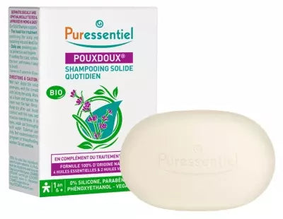 Puressentiel Pouxdoux Daily Solid Shampoo Organic 60 G
