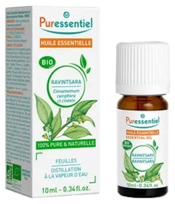 Puressentiel Ravintsara Essential Oil (Cinnamomum Camphora) Organic 10Ml
