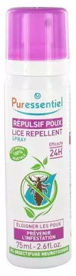 Puressentiel Repellent Lice Spray 75Ml