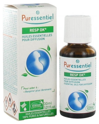 Puressentiel Resp Ok Essential Oils For Diffusion 30Ml