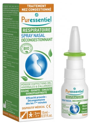 Puressentiel Respiratory Decongestant Nasal Spray 15Ml