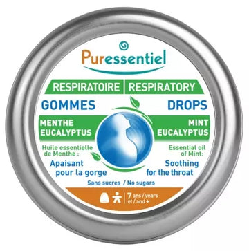 Puressentiel Respiratory Eucalyptus Mint Gums 45G