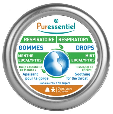 Puressentiel Respiratory Eucalyptus Mint Gums 45G