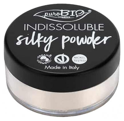 Purobio Cosmetics Indossoluble Loose Powder Silky Powder 8 G