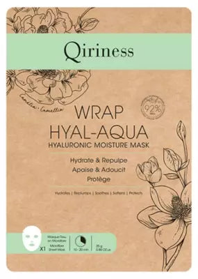 Qiriness Wrap Hyal-Aqua 1 Fabric Mask