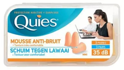 Quies Anti-Noise Foam 3 Pairs