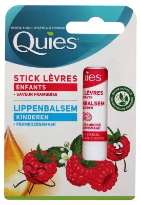 Quies Lips Care Children Stick Raspberry 4,5G