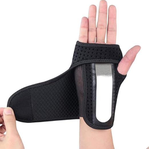 Thumb & Wrist Support Brace – Breathable Orthopedic Hand Splint for Sprains, Arthritis, Carpal Tunnel – Adjustable for Right & Left Hand
