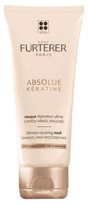 René Furterer Absolue Kératine Ultimate Repairing Mask Damaged Over-Processed Hair 100Ml