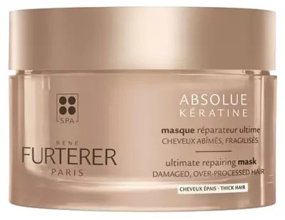 René Furterer Absolue Kératine Renewal Cure Ultimate Repairing Mask Damaged Over-Processed Hair 200Ml