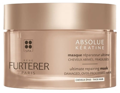 René Furterer Absolue Kératine Renewal Cure Ultimate Repairing Mask Damaged Over-Processed Hair 200Ml