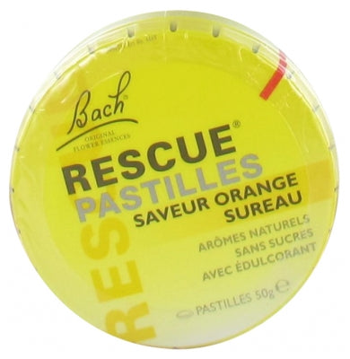 Rescue Bach Lozenges Orange Elderberry Flavour 50G