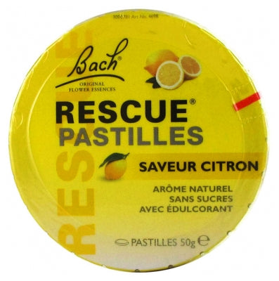 Rescue Bach Lozenges Lemon Flavour 50G