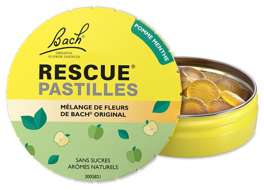 Rescue Bach Pastilles Flavor Apple Mint 50 G