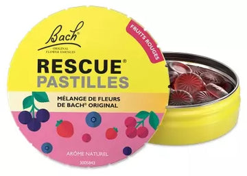 Rescue Bach Pastilles Red Fruit Flavor 50 G