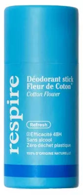 Respire Cotton Flower Deodorant Stick Organic 50G