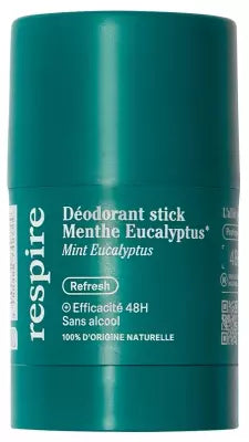 Respire Deodorant Stick Mint Eucalyptus Bio 50 G