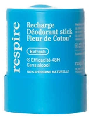 Respire Deodorant Stick Fleur De Coton Organic Refill 50 G