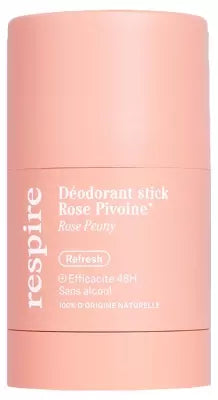 Respire Deodorant Stick Rose Peony Organic 50 G