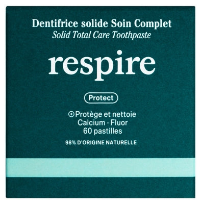 Respire Fresh Mint Toothpaste 60 Lozenges