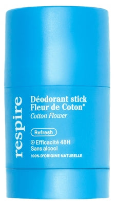 Respire Organic Cotton Flower Deodorant Stick 50 G