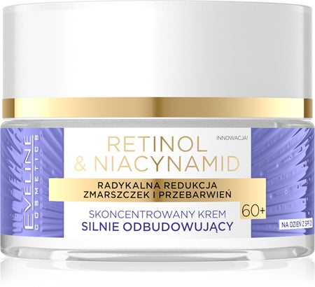 Eveline Cosmetics Retinol & Niacynamid Restoring Day Cream 60+ 