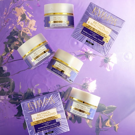 Eveline Cosmetics Retinol & Niacynamid Intensive Renewing Night Cream 60+ 