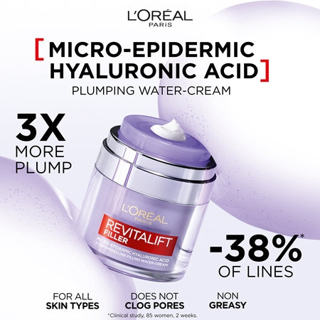 L’Oréal Paris Revitalift Filler Pressed Cream Light Cream With Hyaluronic Acid