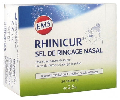 Rhinicur Nasal Rinse Salt 20 Sachets