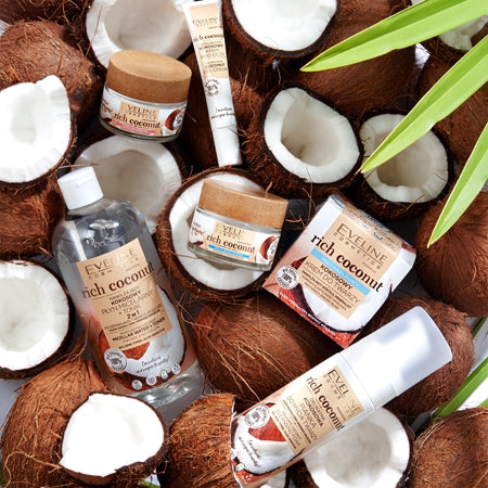 Eveline Cosmetics Rich Coconut Rejuvenating Nourishing Cream With Probiotics 
