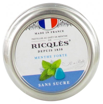 Ricqlès Strong Mint Sugar-Free Lozenges 45G