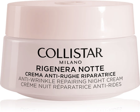 Collistar Rigenera Anti-Wrinkle Repairing Night Cream Anti-Wrinkle Regenerating Night Cream