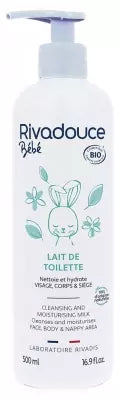 Rivadouce Baby Organic Cleansing Milk 500Ml