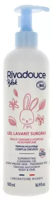 Rivadouce Baby Superfatting Cleansing Gel Organic 500Ml
