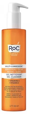Roc Multi Correxion Revive + Glow Gel Cleanser 177Ml