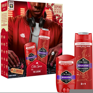 Old Spice Rockstar For The Legend Gift Set For Men