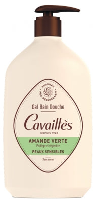 Rogé Cavaillès Bath And Shower Gel For Sensitive Skin Green Almond 1L