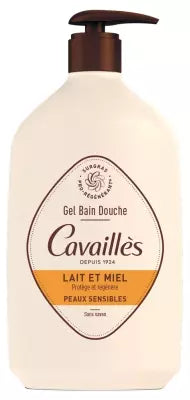 Rogé Cavaillès Bath And Shower Gel For Sensitive Skin Milk And Honey 1L