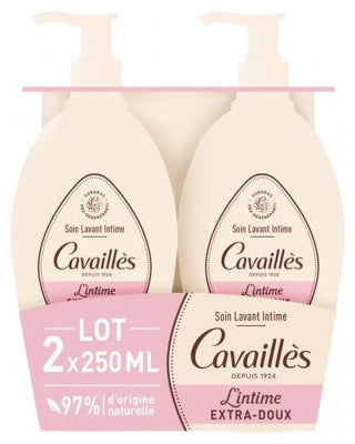 Rogé Cavaillès Extra-Gentle Intimate Cleansing Care 2 X 250 Ml