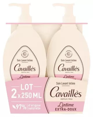 Rogé Cavaillès Extra-Gentle Intimate Cleansing Care 2 X 250 Ml