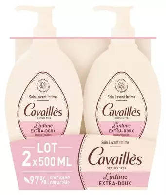Rogé Cavaillès Extra-Gentle Intimate Cleansing Care 2 X 500 Ml