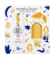 Roger & Gallet Bois D'Orange Eau Parfumée Bienfaisante Gift Set 100 Ml + Free 75G Scented Candle