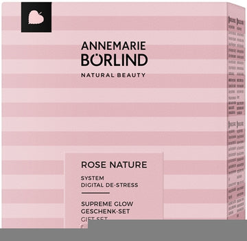 Annemarie Börlind Rose Nature Supreme Glow X-Mas Set Gift Set For Perfect Skin 