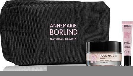 Annemarie Börlind Rose Nature Supreme Glow X-Mas Set Gift Set For Flawless Skin