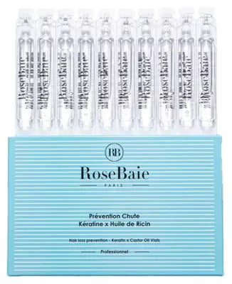 Rosebaie Hair Loss Prevention Keratin X Castor Oil 10 Phials