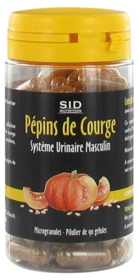 S.I.D Nutrition System Men Urinary Squash Seeds 90 Capsules