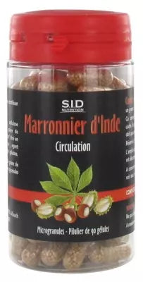 S.I.D Nutrition Blood Circulation Horse Chesnut 90 Capsules