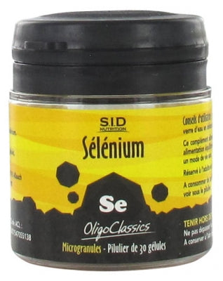 S.I.D Nutrition Oligoclassics Selenium 30 Capsules